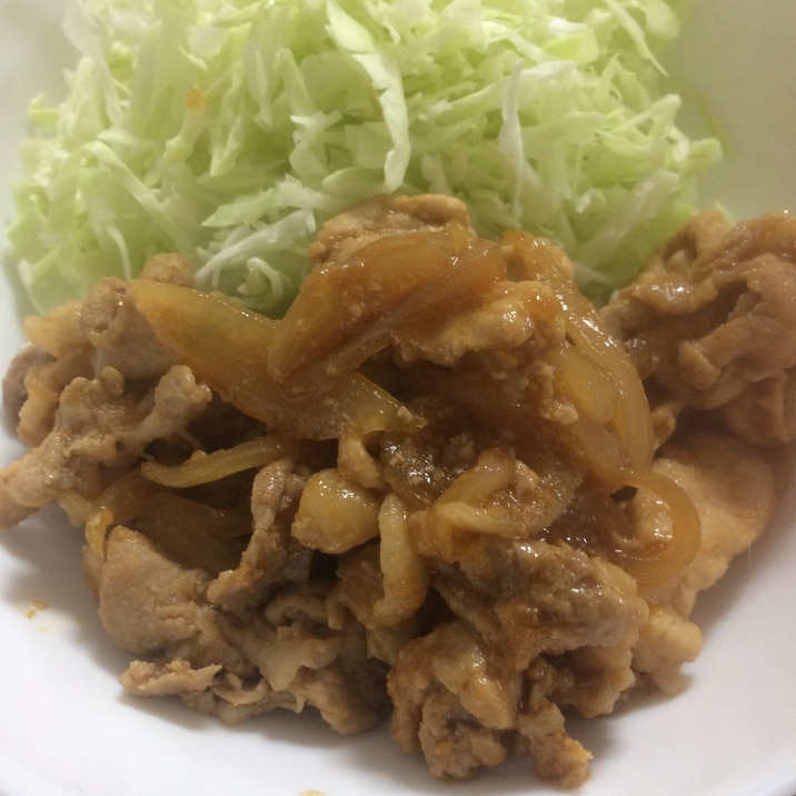 豚肉の生姜焼き